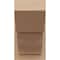 Ekena Millwork 7 1/2-in W x 12-in D x 12-in H Funston Slat Rough Cedar Woodgrain TimberThane Outlooker, Primed Tan OUTUR075X12X12FST24RCPR - alternate 3